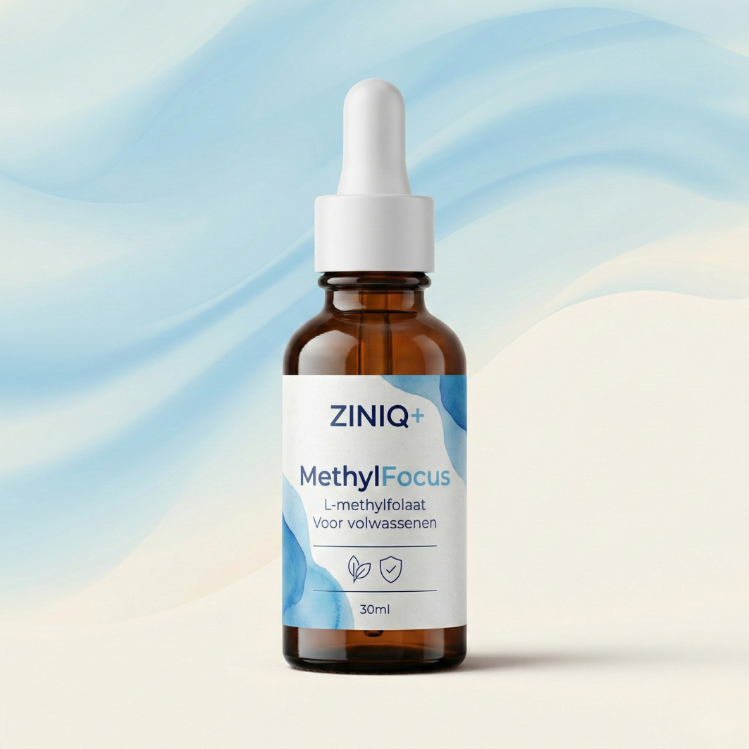 ZINIQ+ MethylFocus | Geactiveerd folaat voor rust, focus en mentale veerkracht