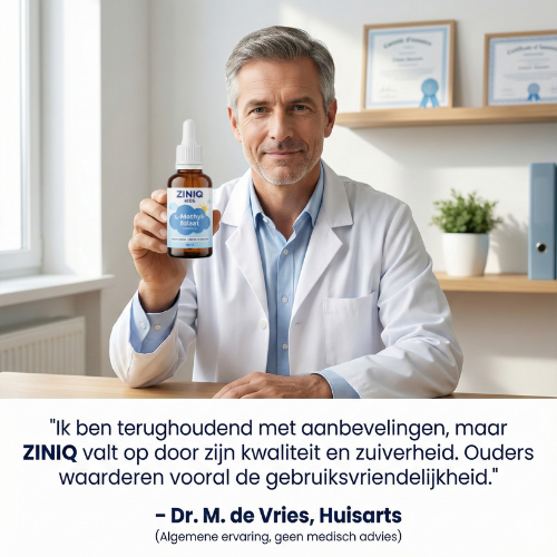 ZINIQ™ L-Methylfolaat | Meer rust. Meer focus en een kind dat zich weer goed voelt in zijn eigen hoofd.