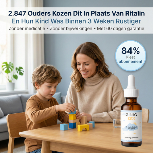 ZINIQ™ Kids L-Methylfolaat | Herhaalverpakking