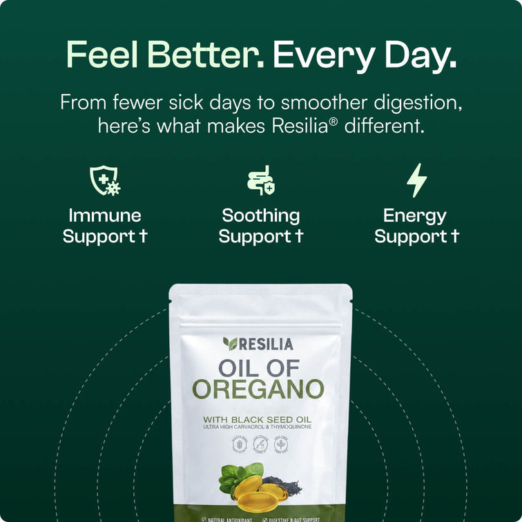 Origan Labs®  DR - Oil of Oregano, Deep Release Softgels - Trust your gut again.